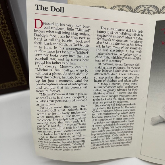 Michael by Yolanda Bello 1990 Yolanda's Playtime Babies Edwin
M Knowles - Picture 11 of 16